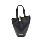 Jacquemus La Bambola Small Bucket Bag in Black
