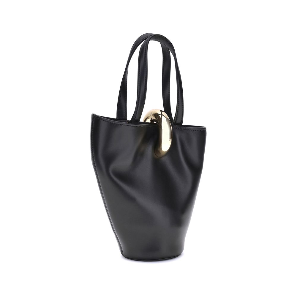 Jacquemus La Bambola Small Bucket Bag in Black