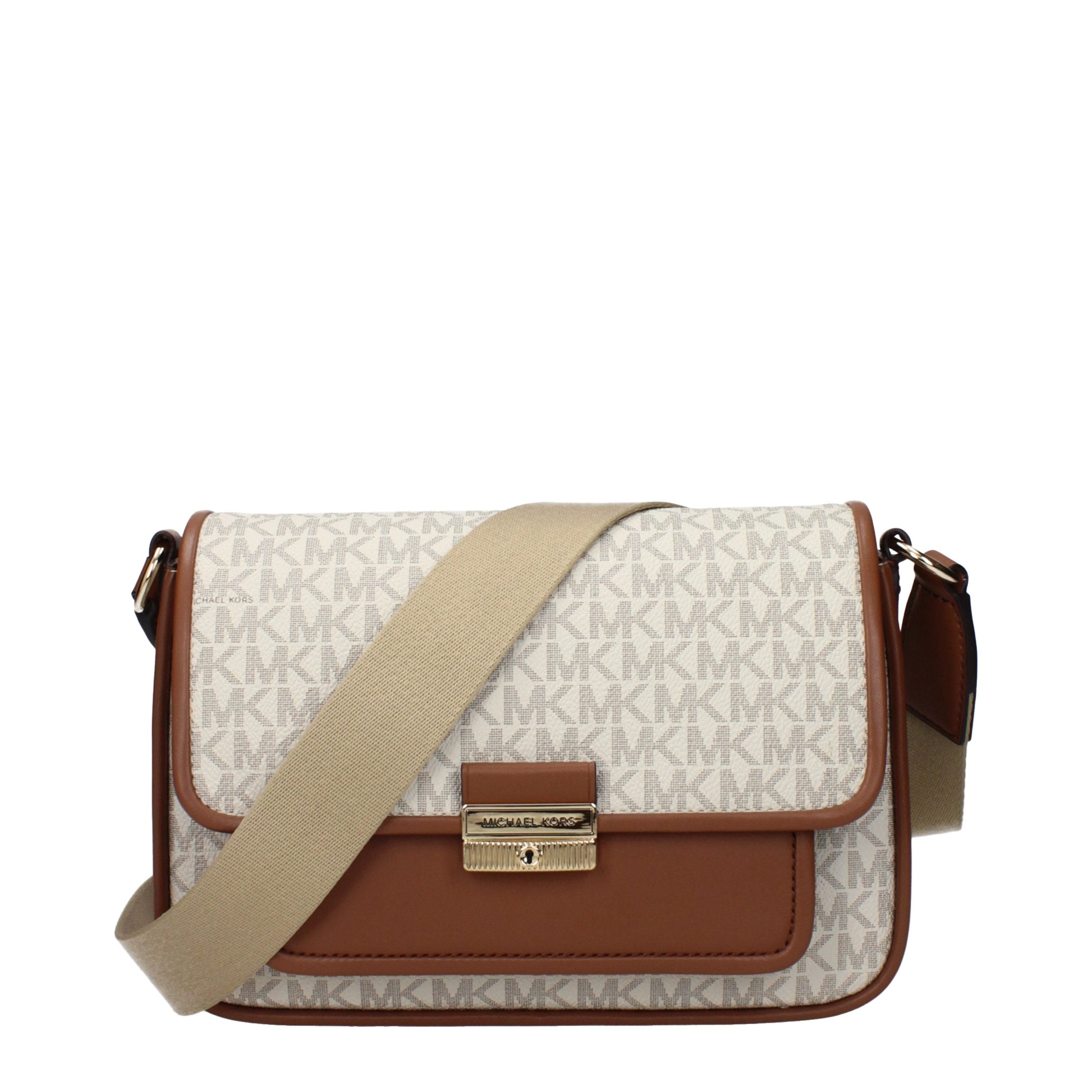 Michael Kors Bradshaw Messenger Bag Vanilla