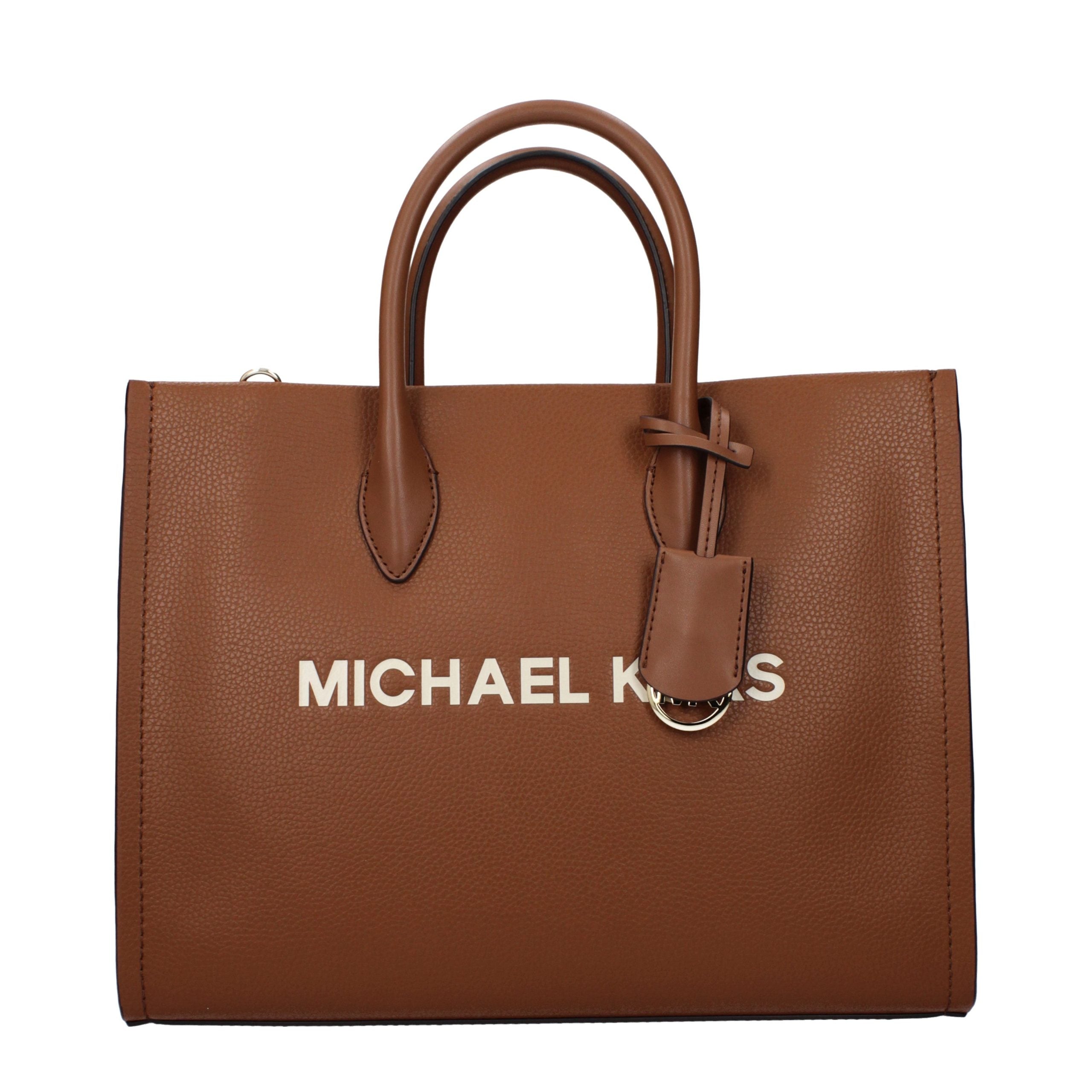 Michael Kors Large Leather Tote Bag Luggage