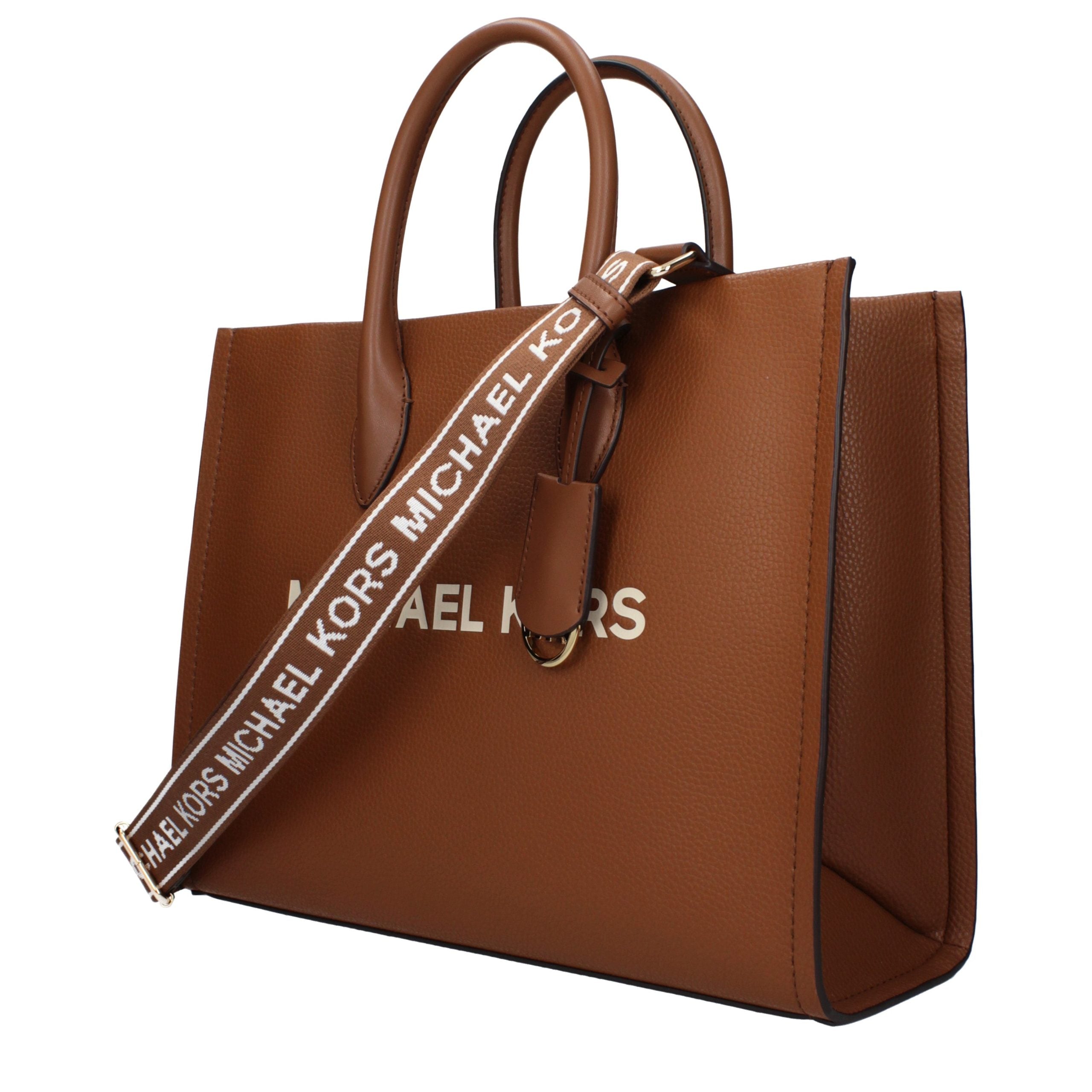 Michael Kors Large Leather Tote Bag Luggage