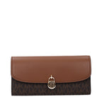 Michael Kors Hamilton Large Logo Wallet Brown
