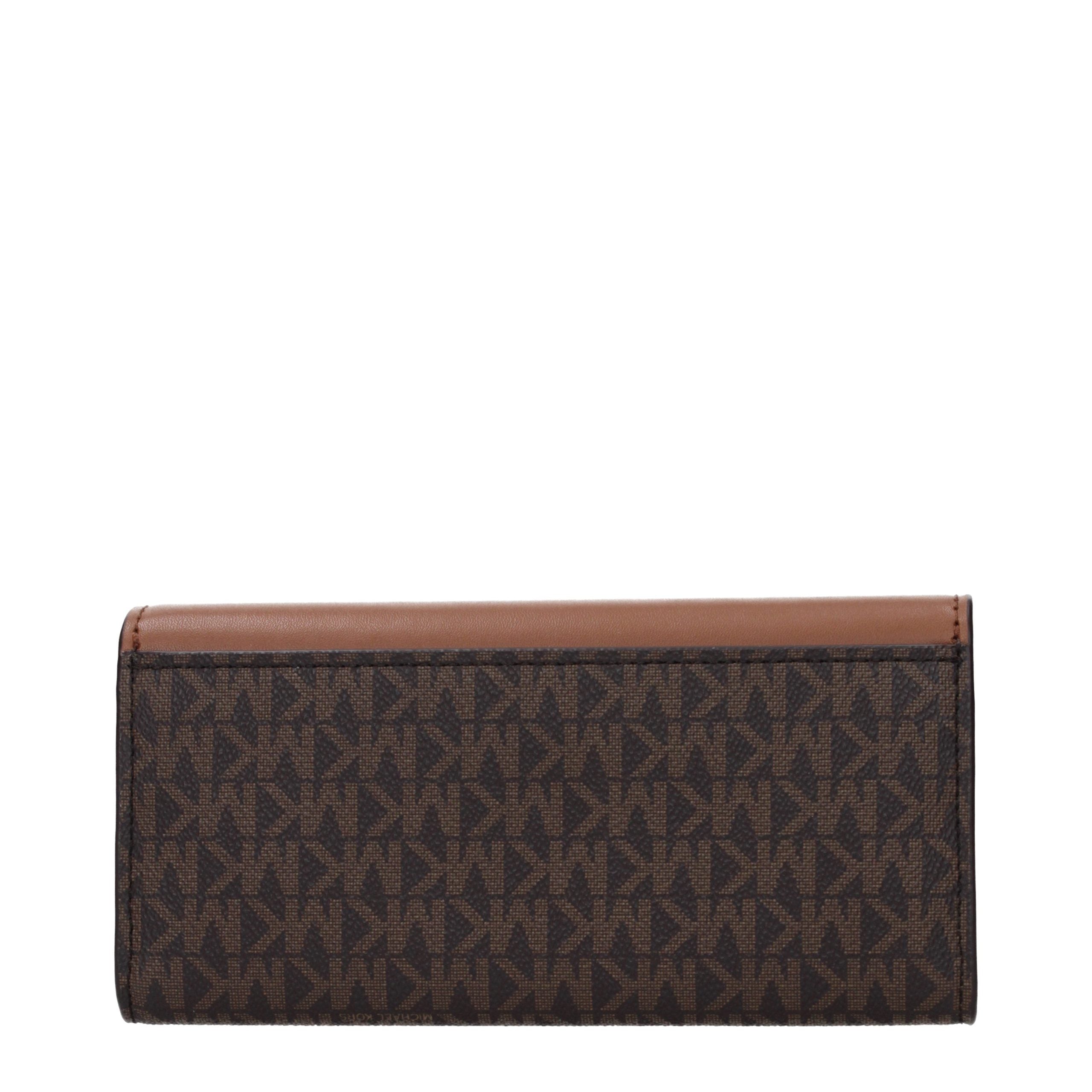 Michael Kors Hamilton Large Logo Wallet Brown