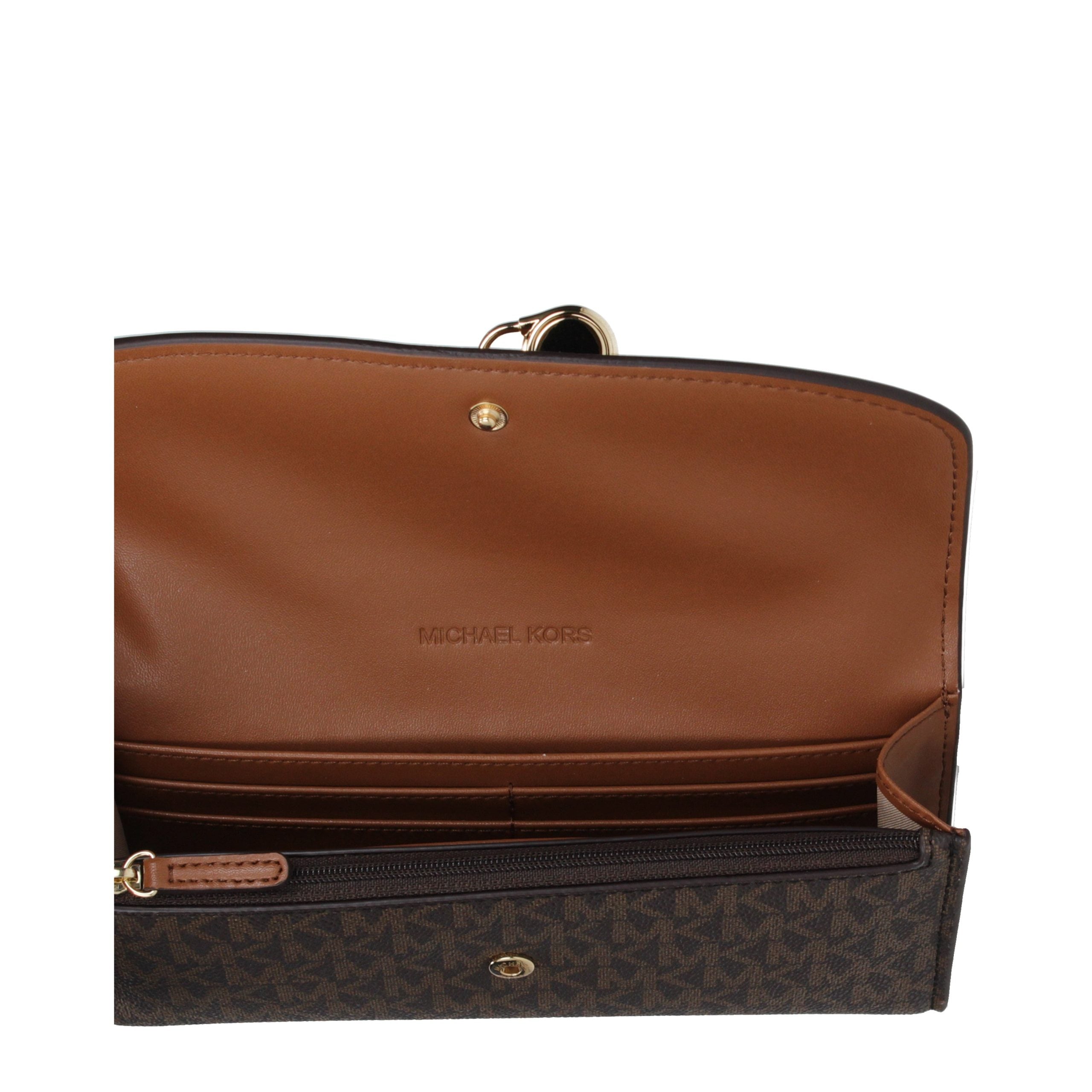 Michael Kors Hamilton Large Logo Wallet Brown