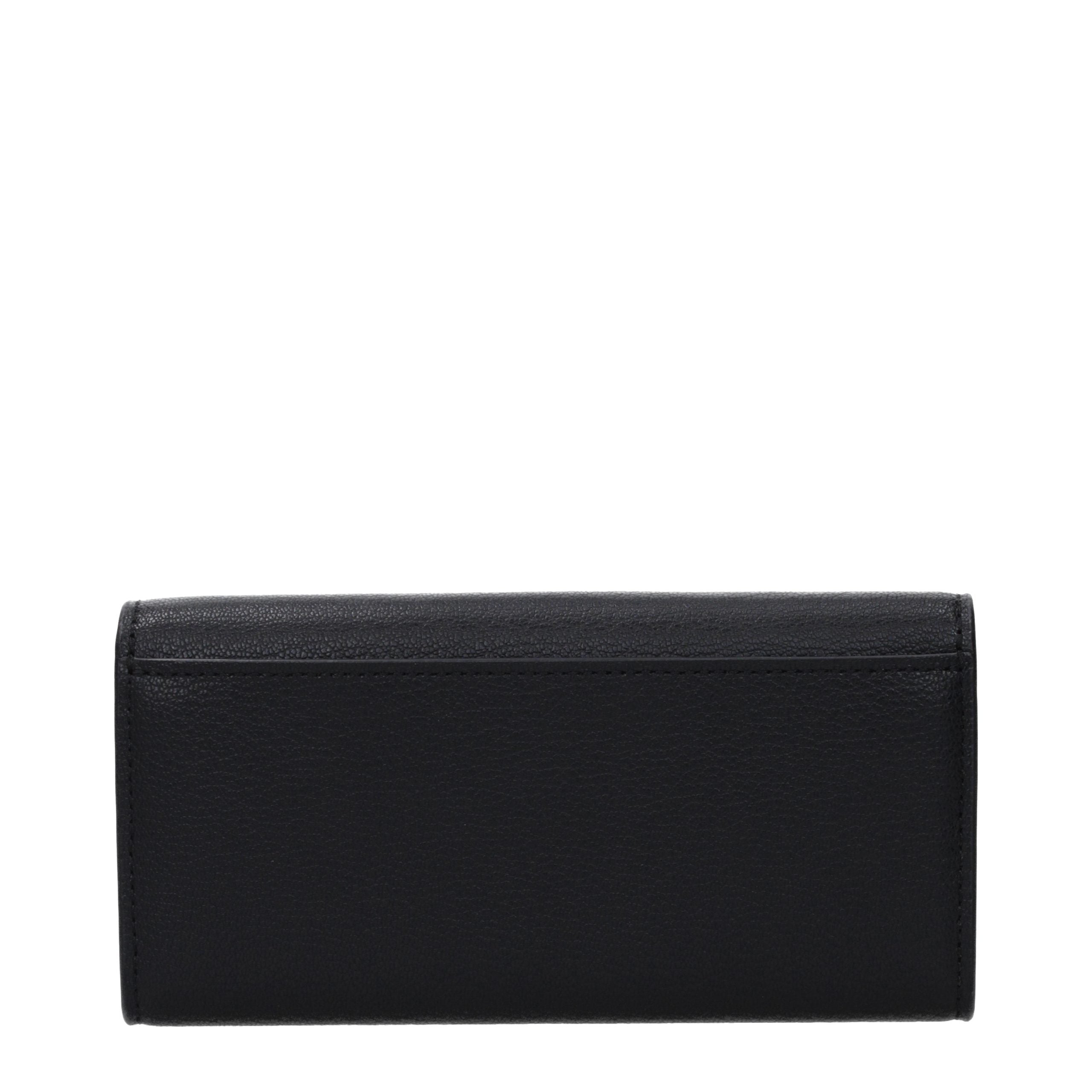 Michael Kors Hamilton Large Leather Wallet Black