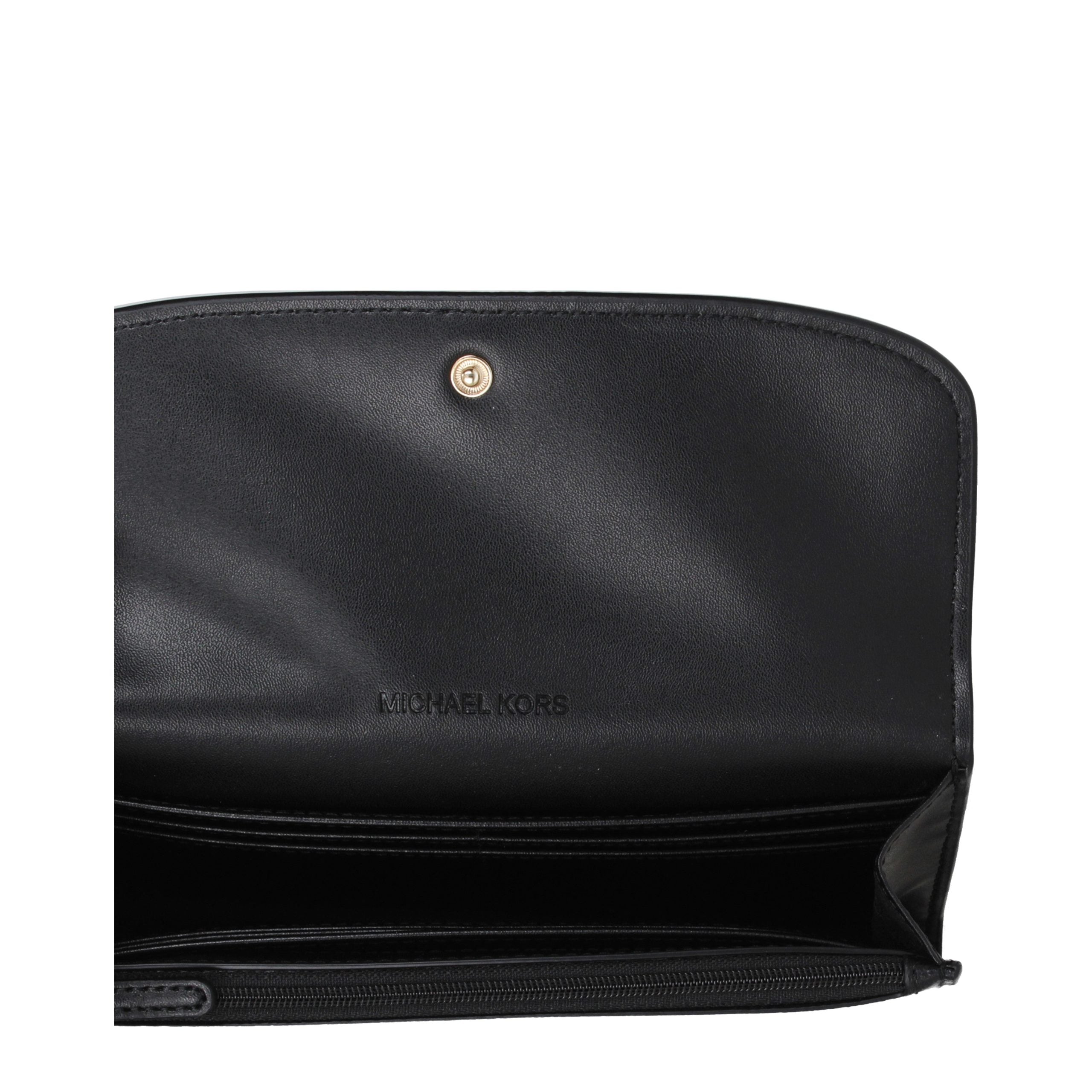 Michael Kors Hamilton Large Leather Wallet Black