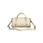 Guess Jeans Marsha Satchel Bag in Ivory