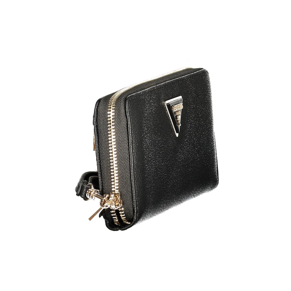 Guess Jeans Laurel II SLG Zip Wallet in Black