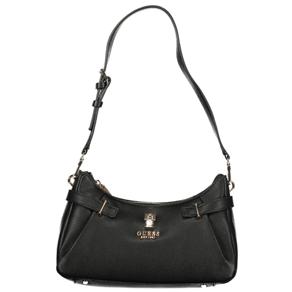 Guess Jeans Yesba Shoulder Bag in Black