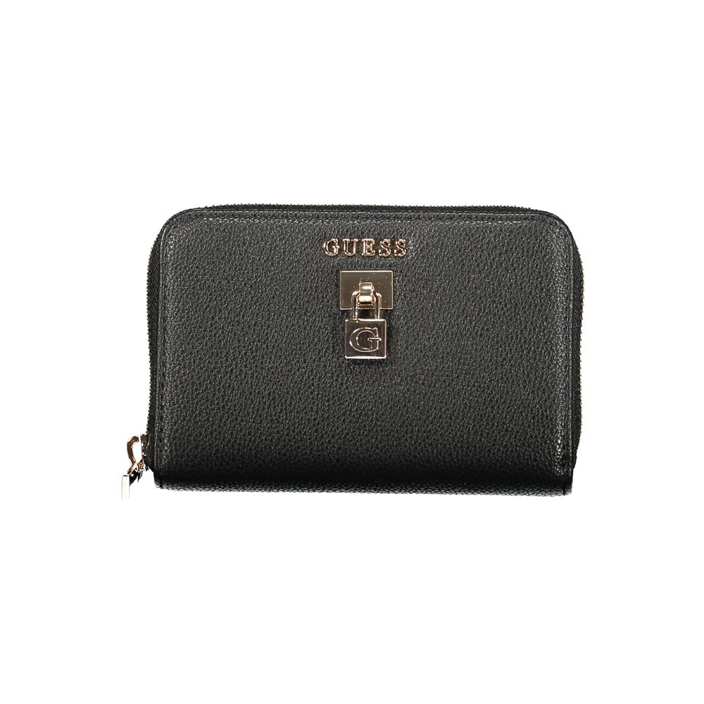 Guess Jeans Yesba SLG Zip Wallet in Black