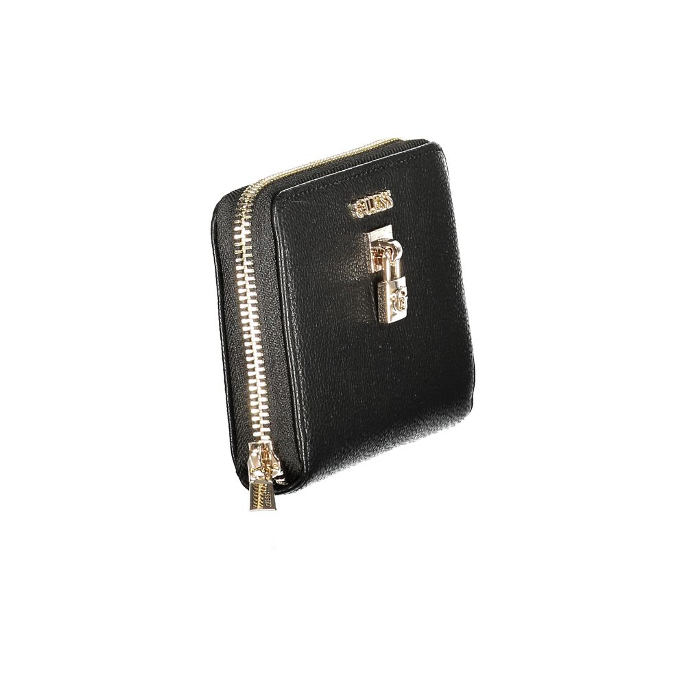Guess Jeans Yesba SLG Zip Wallet in Black