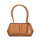 Guess Jeans Carrie Shoulder Bag in Cognac Brown