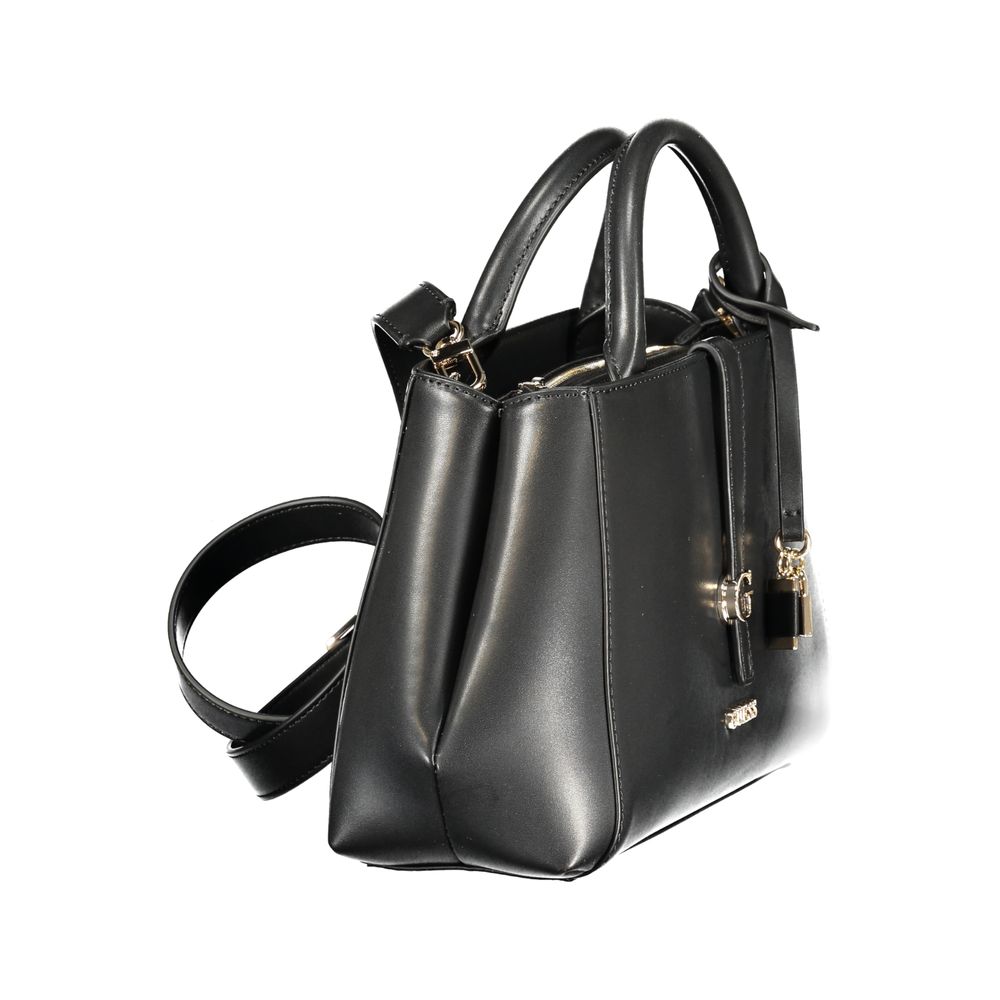 Guess Jeans Carrie Satchel Bag in Black