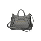 Guess Jeans Yesba Gray Logo Tote Bag