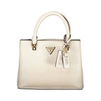 Guess Jeans Noelle II Satchel Bag in Ivory