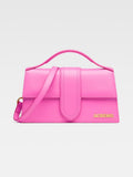 Jacquemus Le Grand Bambino Bag in Neon Pink