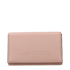 Jimmy Choo Avenue XB Clutch Bag Powder Pink Calf Leather