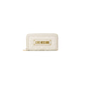 Love Moschino Beige Quilted Zip Around Wallet