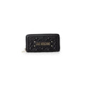 Love Moschino Black Quilted Zip Around Wallet