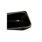 Love Moschino Black Quilted Zip Around Wallet