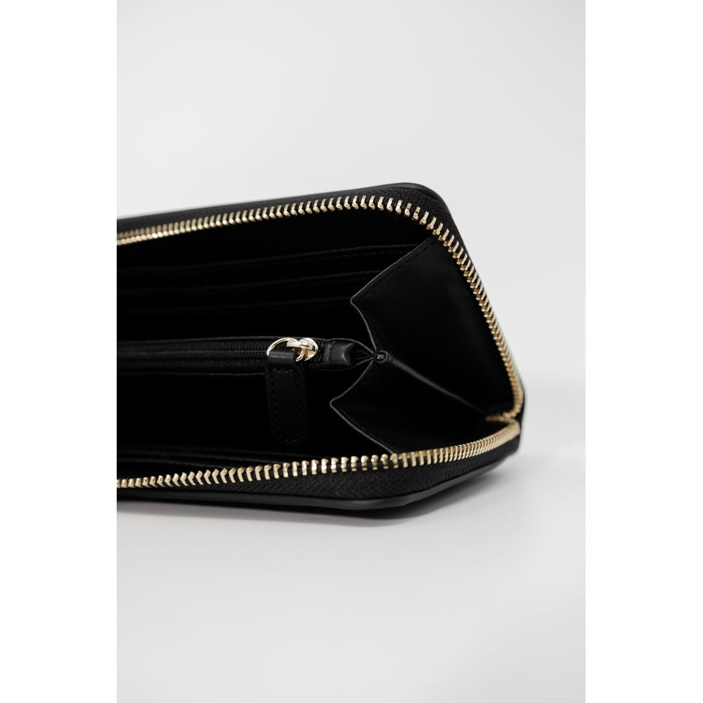 Love Moschino Black Quilted Zip Around Wallet