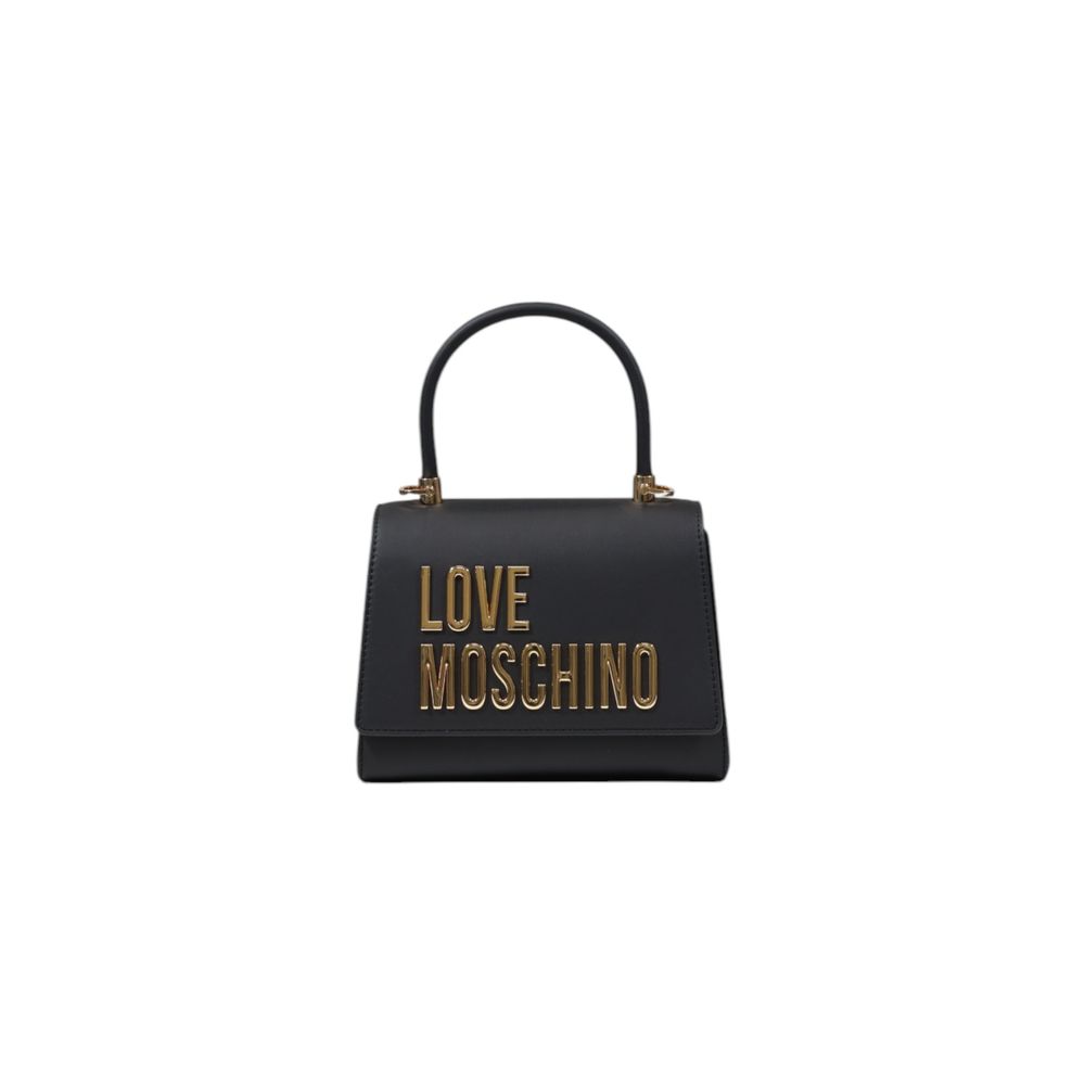 Love Moschino Small Black Top Handle Bag