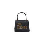 Love Moschino Small Black Top Handle Bag