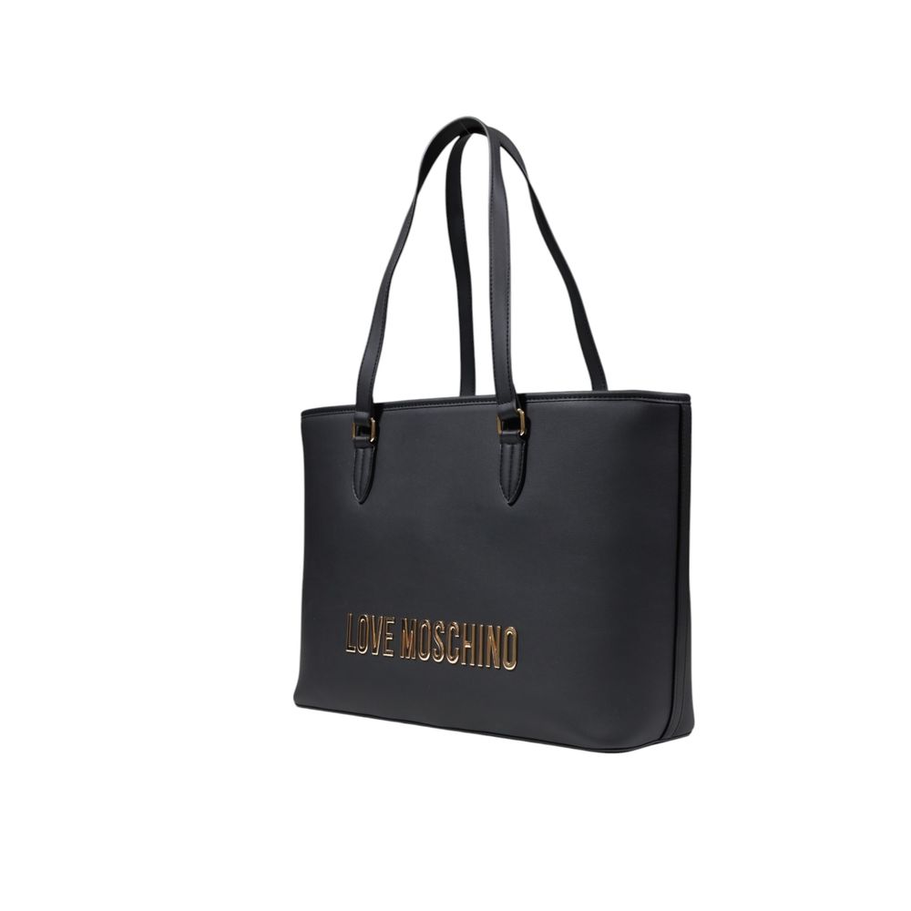 Love Moschino Large Black Shopper Bag