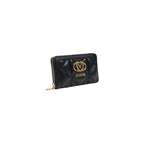 Love Moschino Black Quilted Zip Around Wallet
