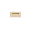 Love Moschino Beige Zip Around Wallet