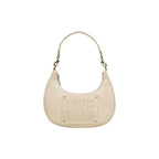 Love Moschino Small Cream Shoulder Bag