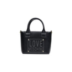 Love Moschino Small Black Top Handle Bag