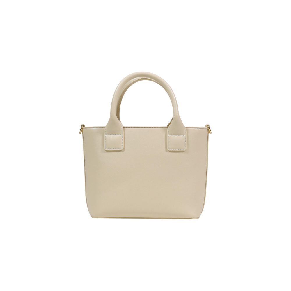 Love Moschino Small Cream Top Handle Bag