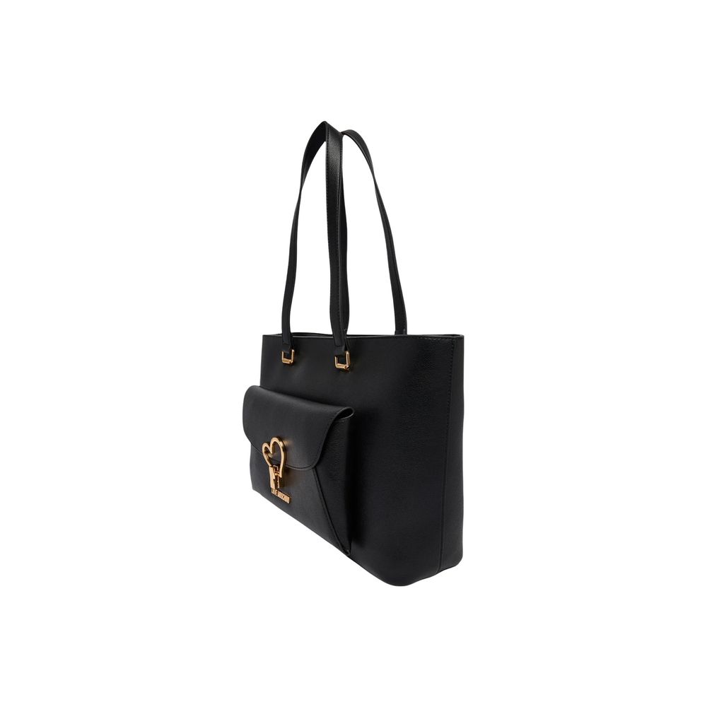 Love Moschino Large Black Shopper Bag