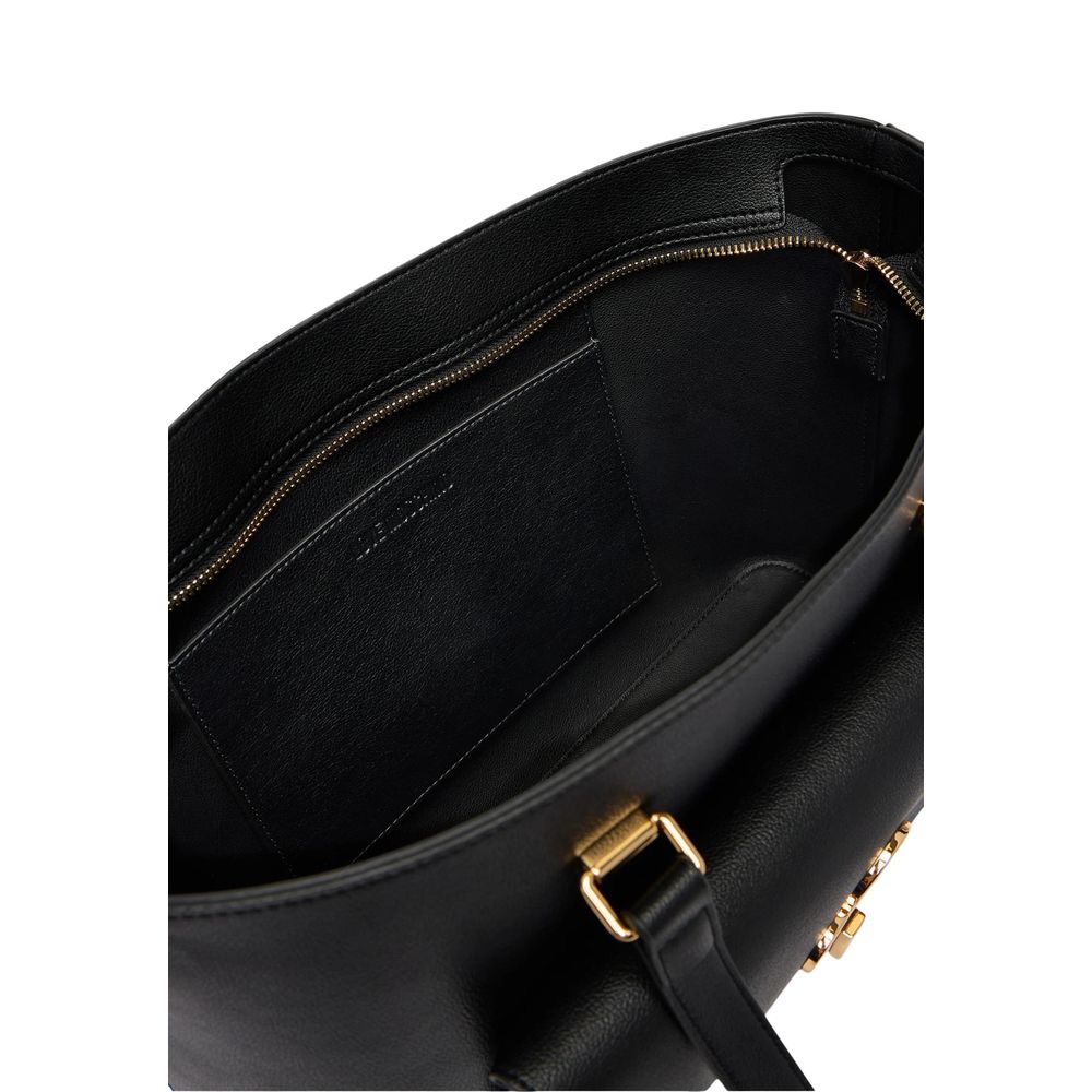Love Moschino Large Black Shopper Bag