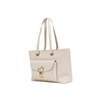 Love Moschino Large Beige Shopper Bag