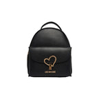 Love Moschino Black Heart Backpack