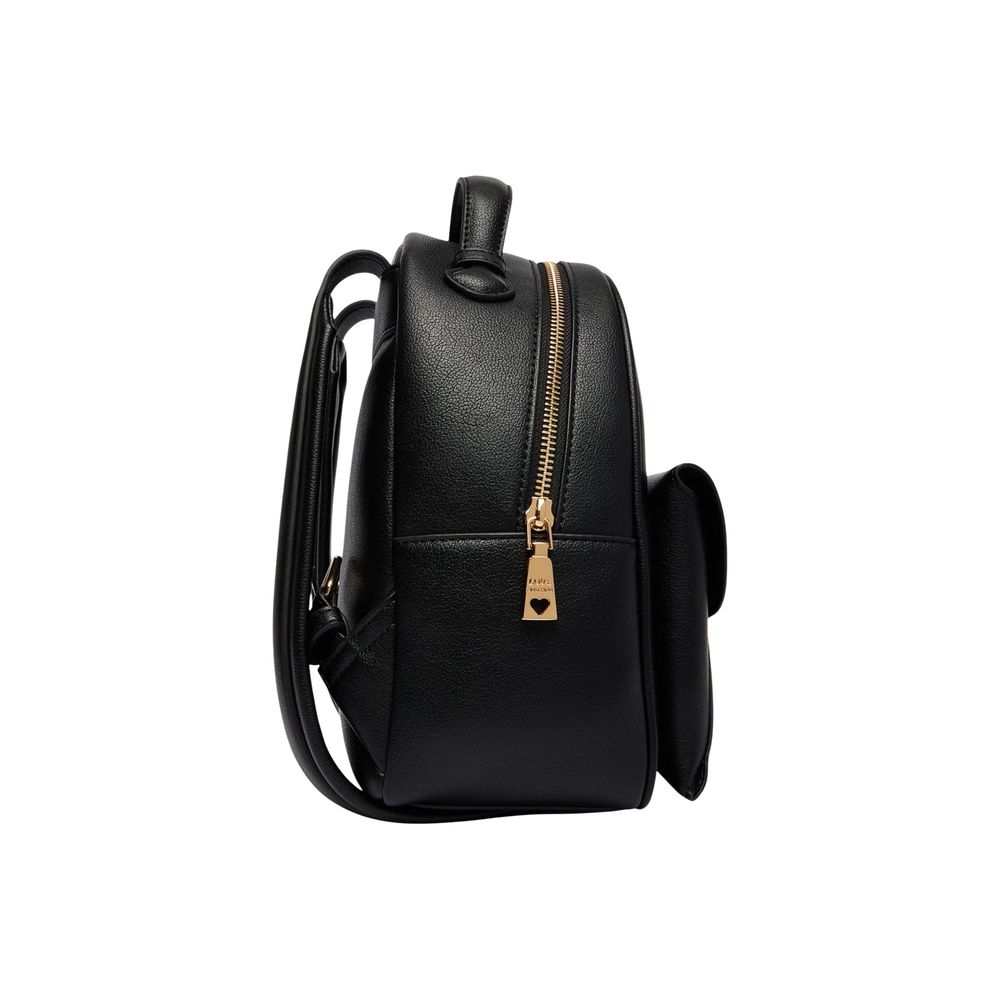 Love Moschino Black Heart Backpack