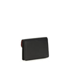 Ferragamo Gancini Black Leather Key Holder