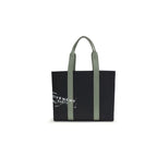 Givenchy Canvas Tote Bag in Black with Leather Handles