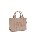 Marc Jacobs The Small Tote Bag Grained Leather Rose Beige
