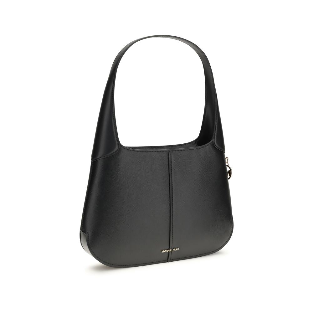 Michael Kors Alice Large Leather Shoulder Bag Black