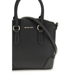 Michael Kors Murphy Small Leather Satchel Bag Black