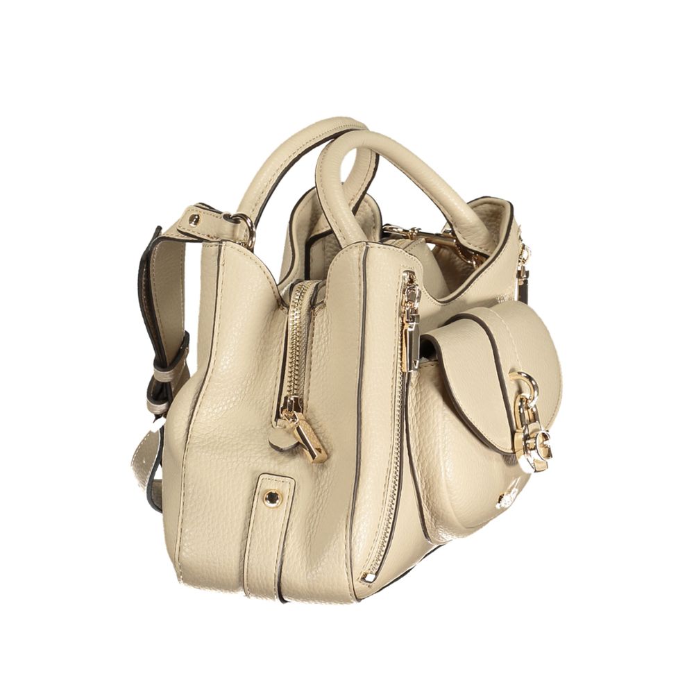 Guess Jeans Jessa Satchel Bag in Ivory