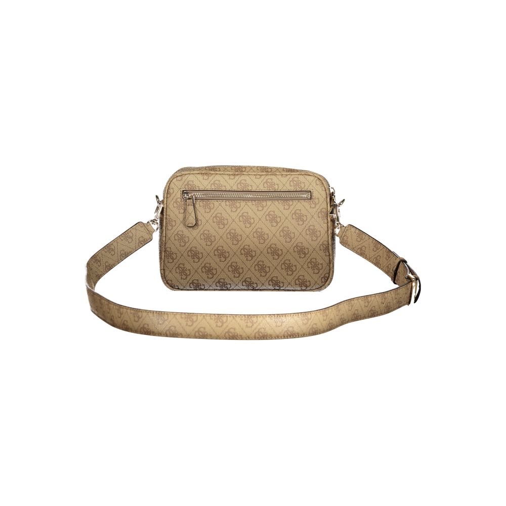 Guess Jeans Meridian II Crossbody Bag in Beige