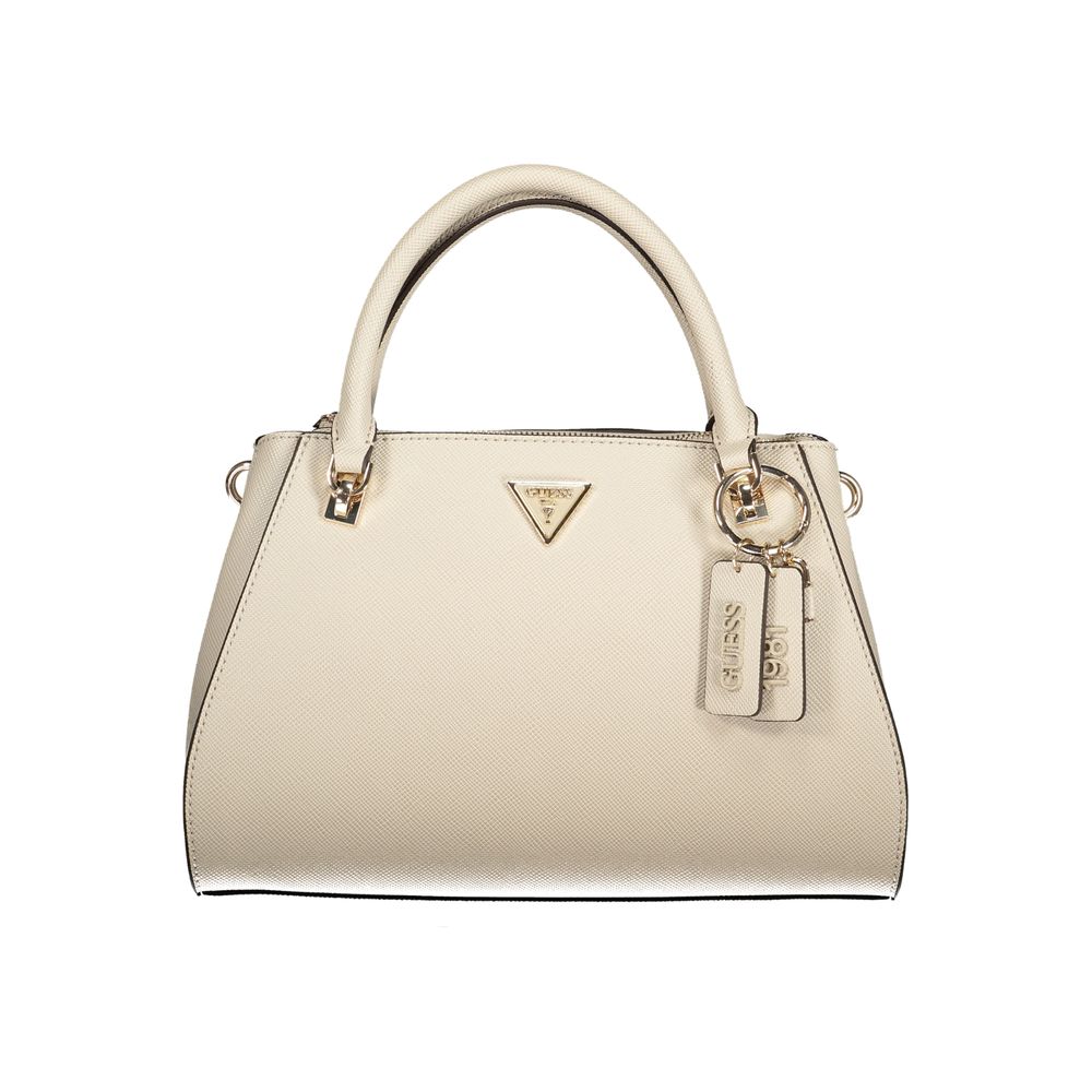 Guess Jeans Noelle II Satchel Bag in Ivory