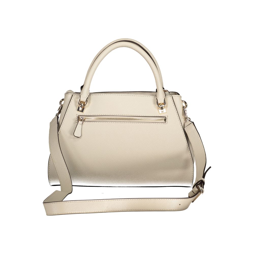 Guess Jeans Noelle II Satchel Bag in Ivory