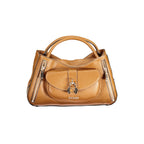 Guess Jeans Jessa Satchel Bag in Cognac Brown