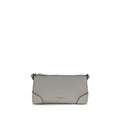 Michael Kors Murphy Medium Leather Shoulder Bag Pearl Grey