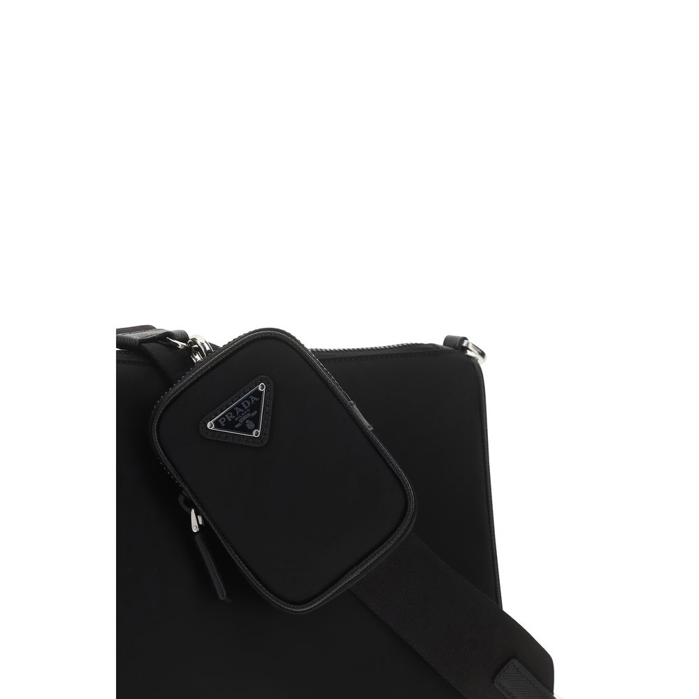 Prada Re-Nylon Black Shoulder Bag